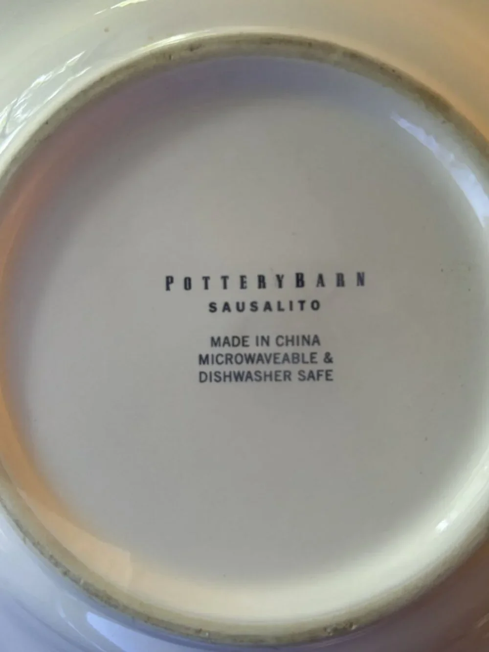 Pottery Barn Sausalito Off White Salad Luncheon Plates 10